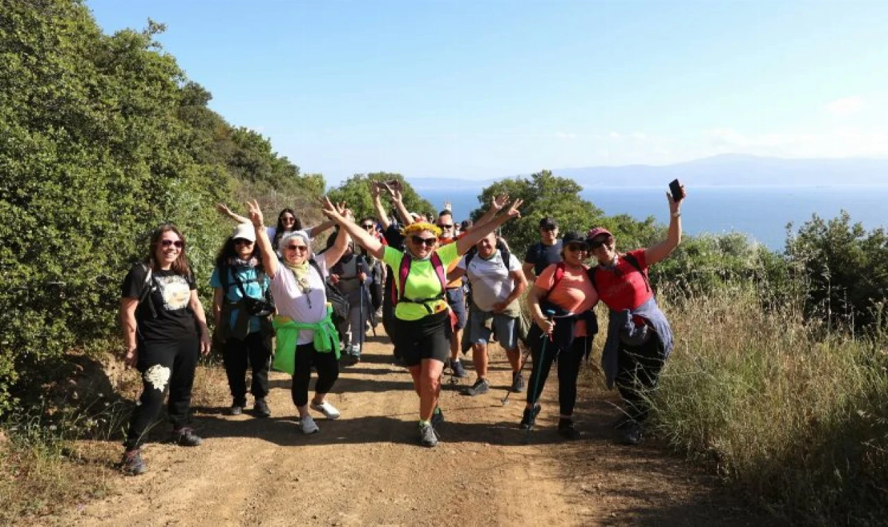 Bursa’da doğaseverlerden ’Rota Myrleia’da zumbalı tur