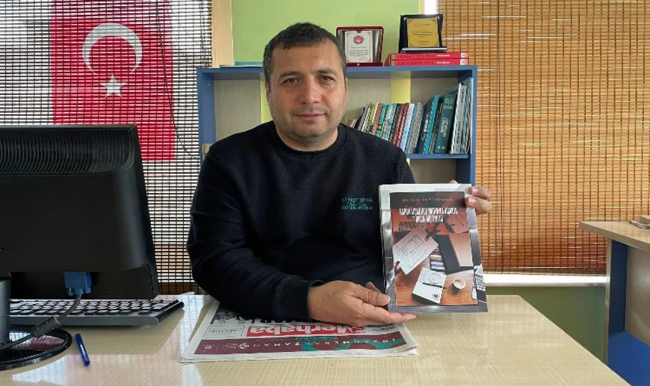 Gazeteci Büyükeken’in  ilk kitabı yayınlandı