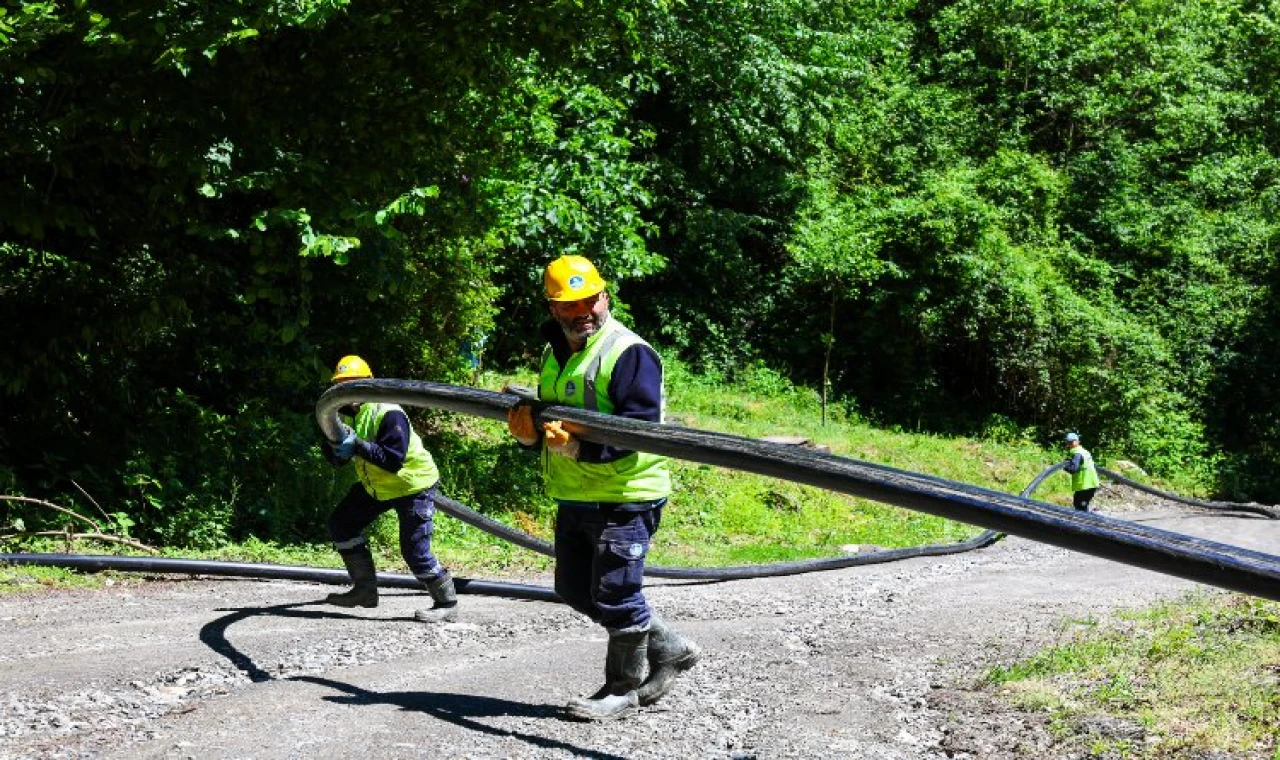 Sakarya’da 8 kilometrelik yeni içme suyu hattı tamamlandı