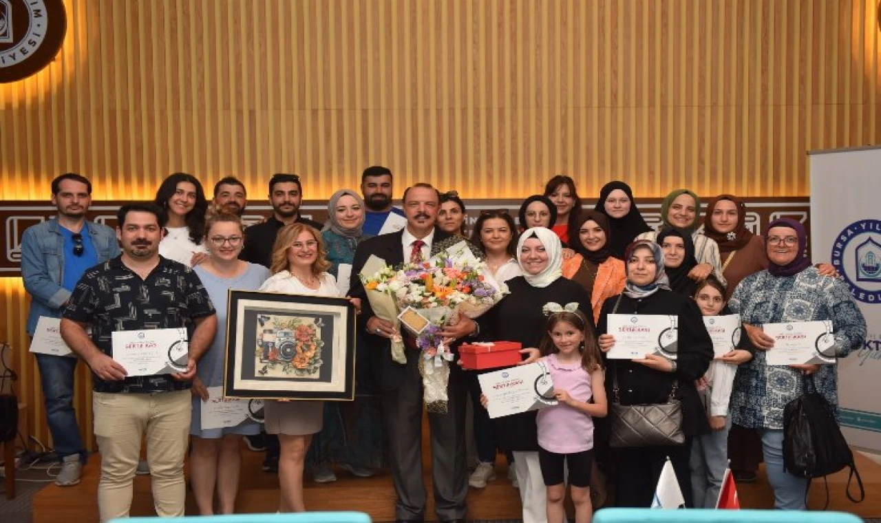 Bursa Yıldırım’da ’doğa fotoğrafçıları’ sertifikalandı