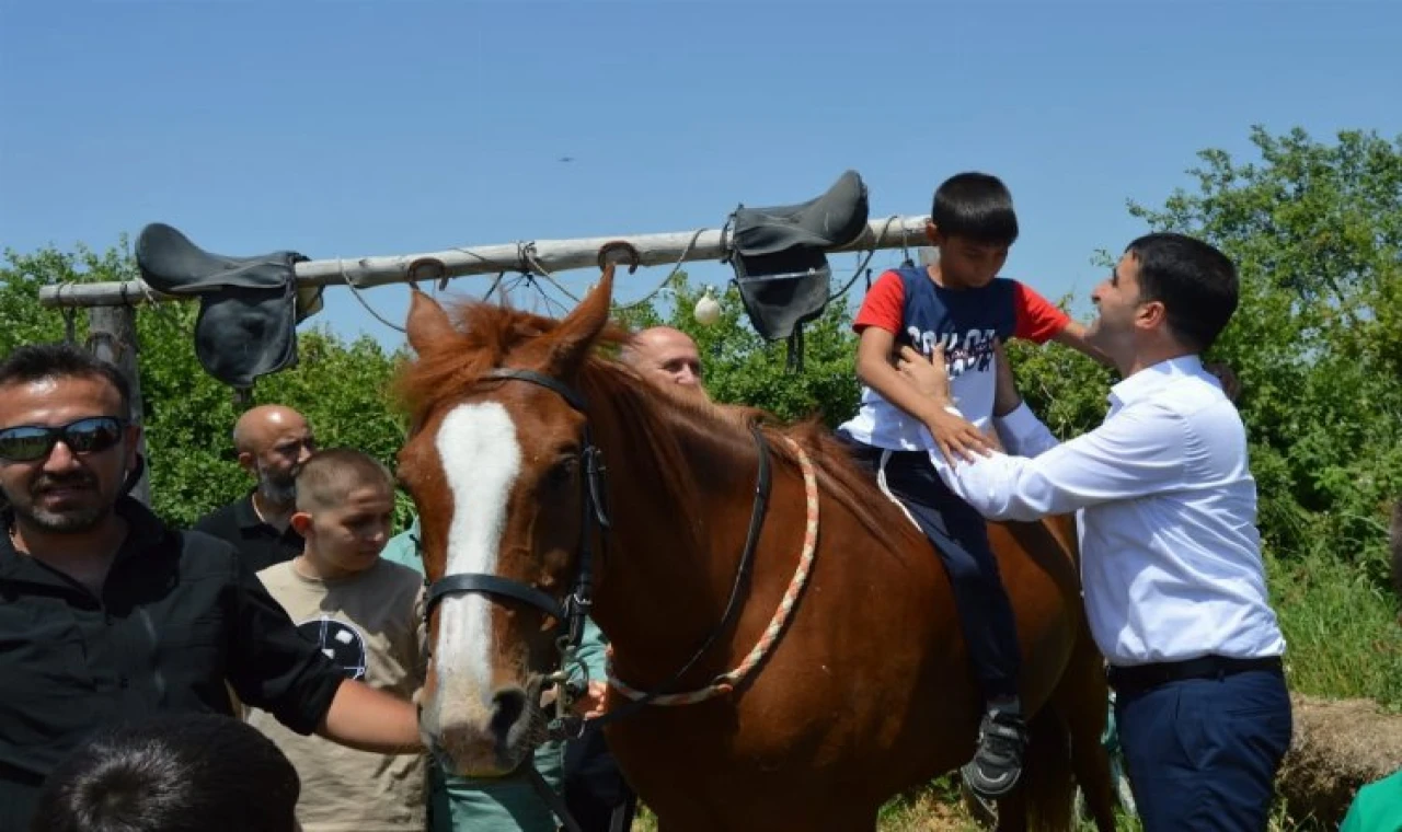 Edirne İpsala’da da özel eğitimde hipoterapi eğitimleri tamamlandı