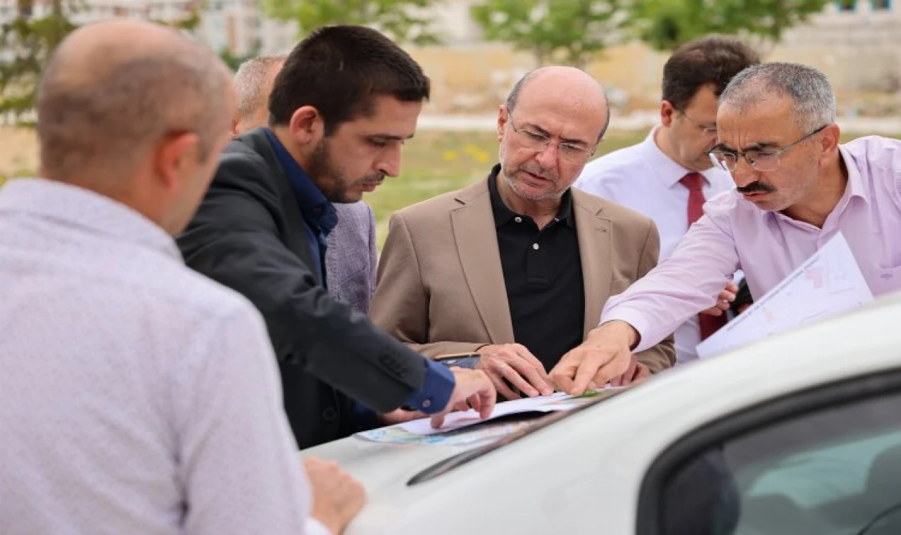 Konya Selçuklu’da Yelda Parkı’na inceleme