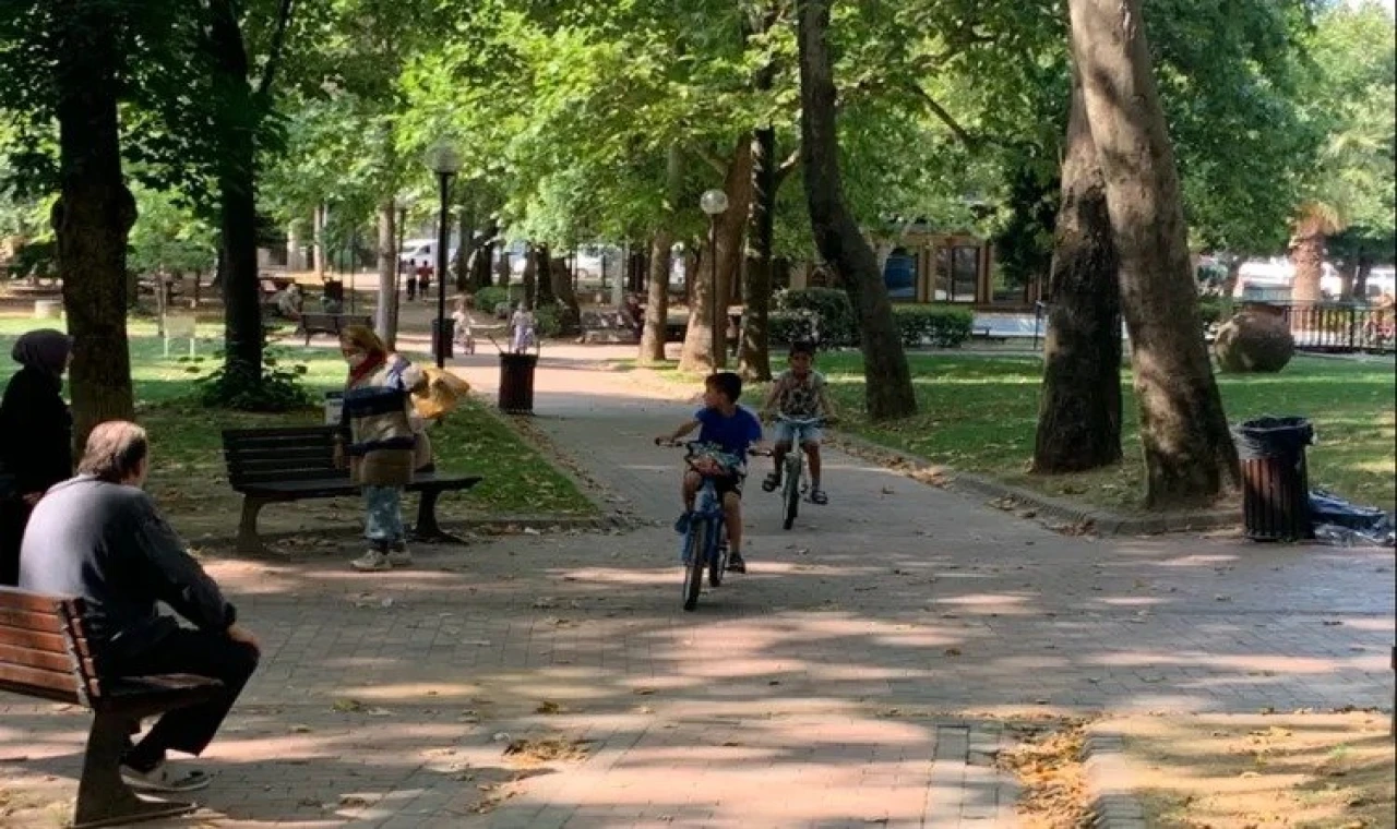 Bursa’da Pınarbaşı Parkı vatandaşların uğrak noktası oluyor