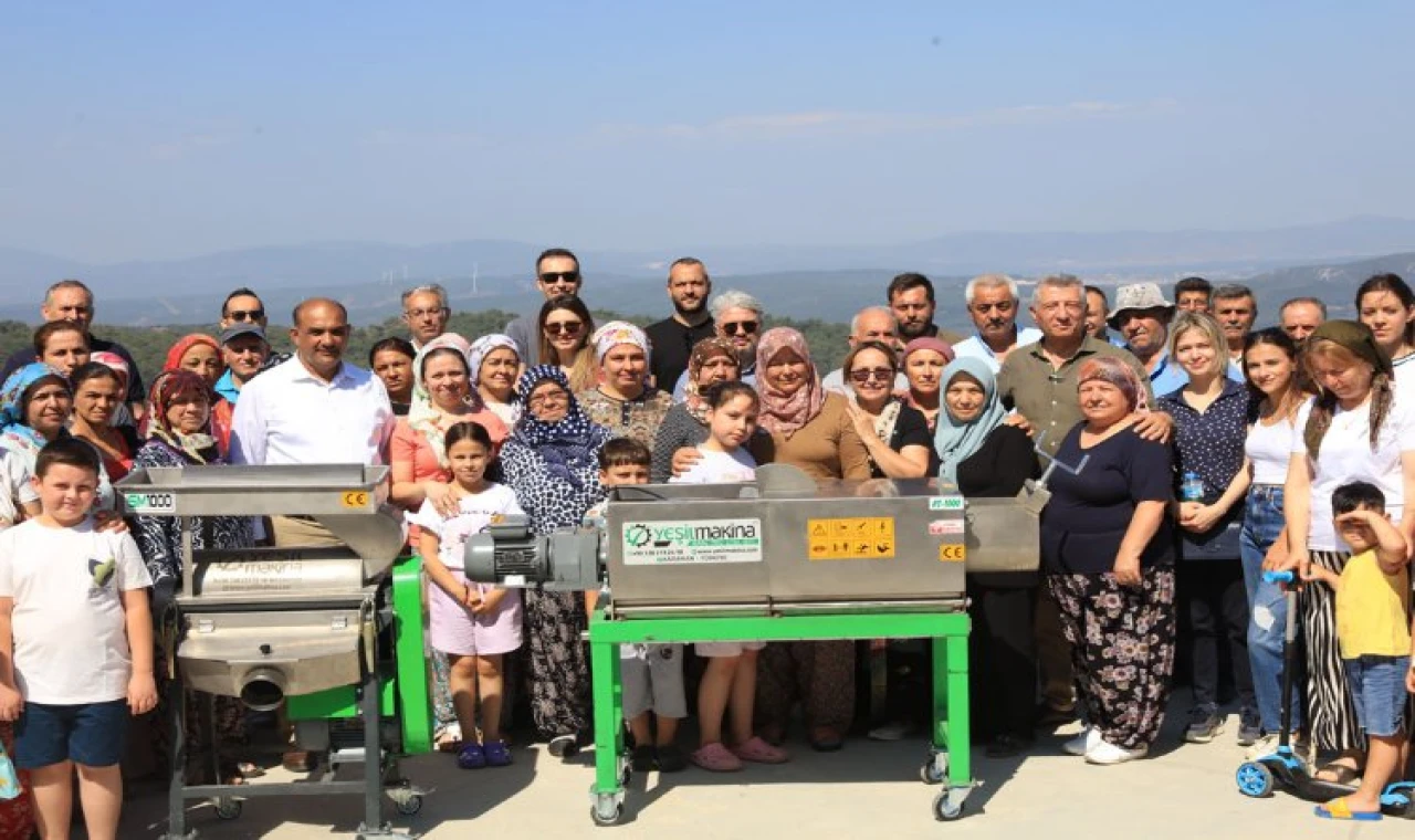 Güzelbahçe’de üreticiye destek