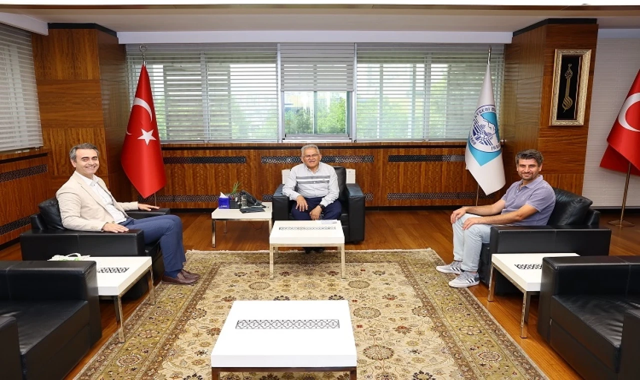 Kayseri Tabip Odası’ndan meslektaş başkana ziyaret