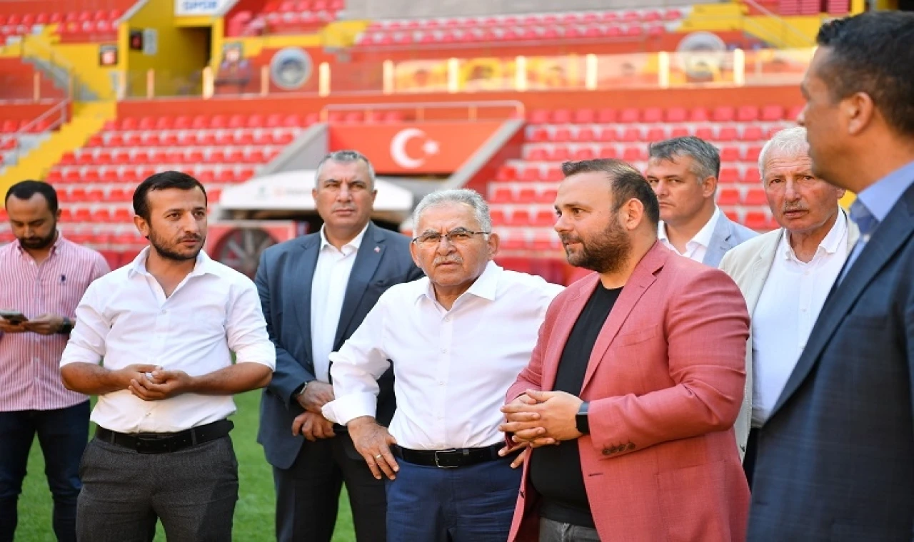 RHG Enertürk Enerji Stadyumu’nda hummalı çalışma
