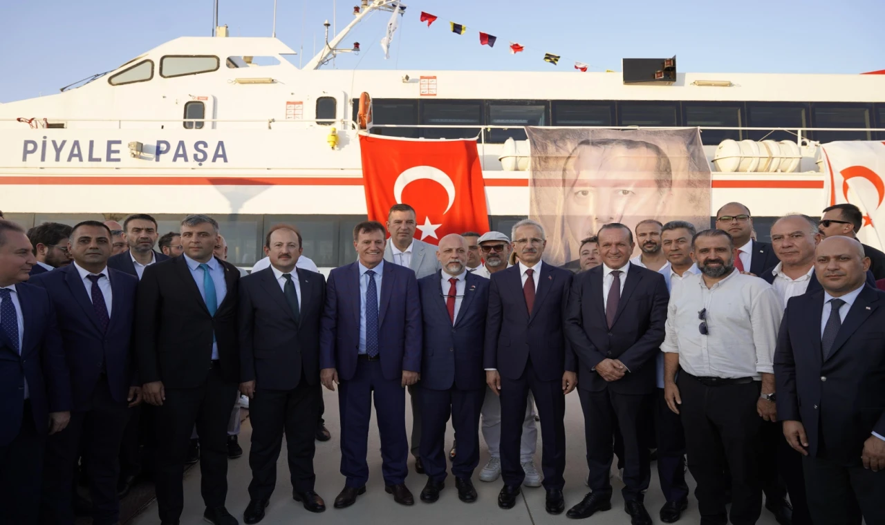 KKTC’ye açılan 5. kapı... En kısa mesafeli deniz rotası