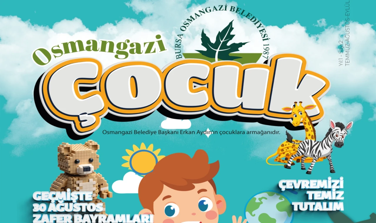 Bursa’da Osmangazi Çocuk dergisinin ikinci sayısı çıktı