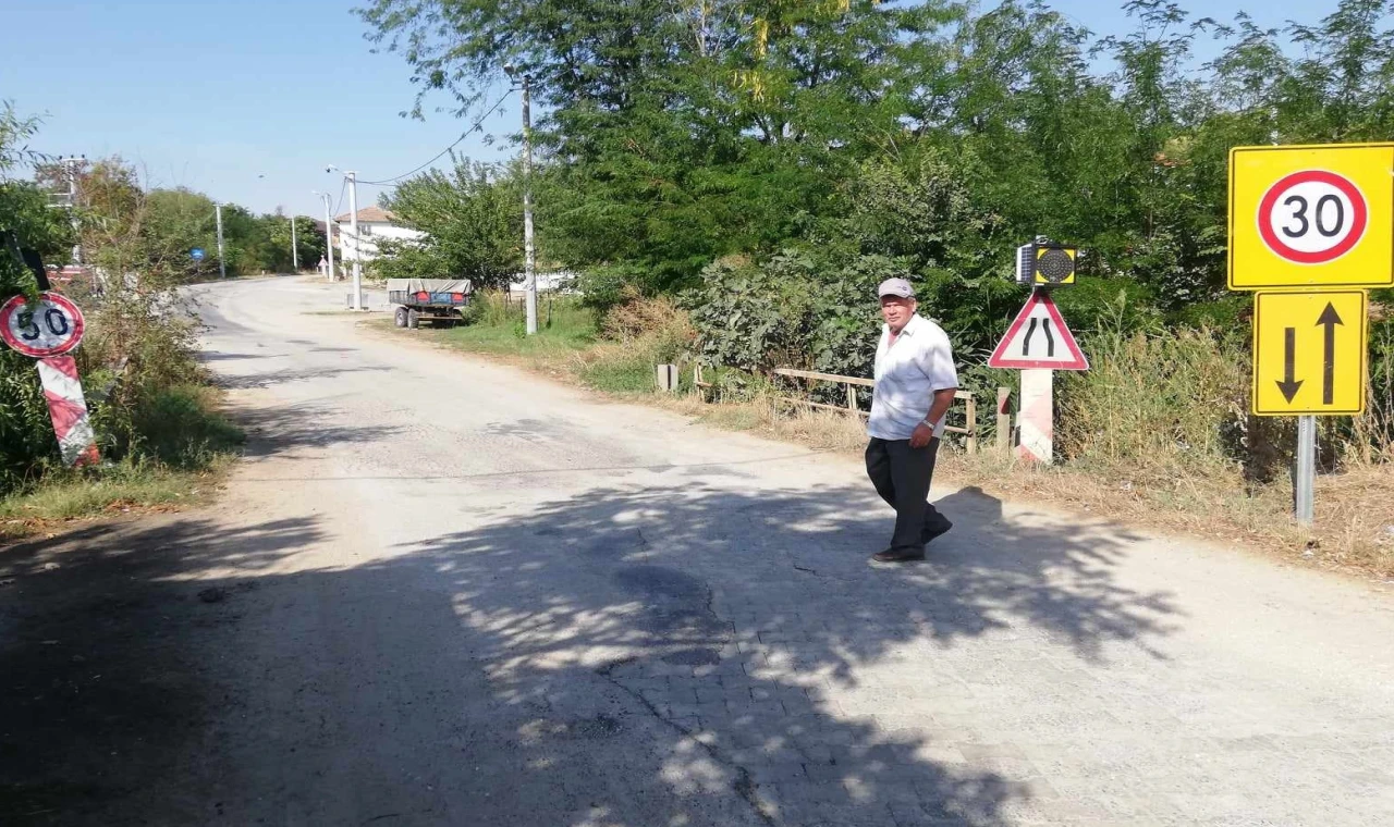 Edirne’de Köseömer köyünde köprü inşaatına başlandı