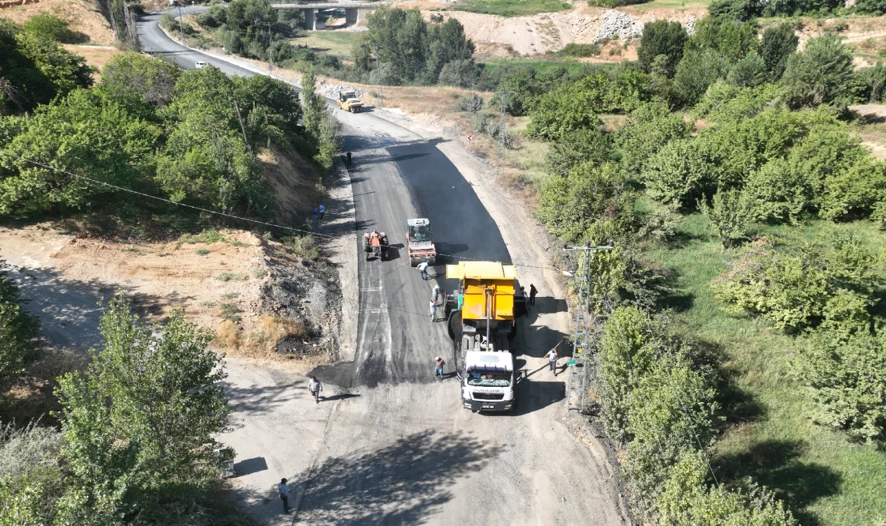 Malatya Şahnahan’da altyapı çalışmaları sürüyor