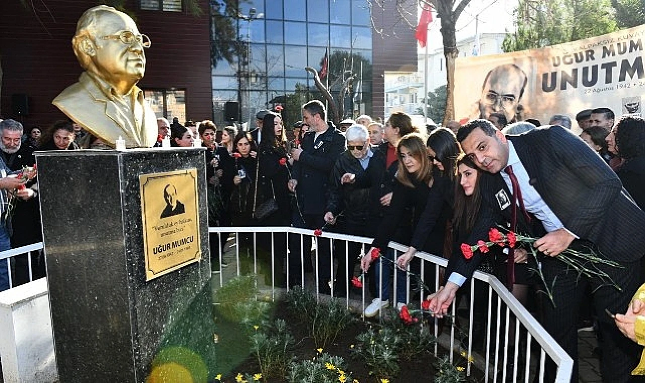 Araştırmacı Gazeteci, Yazar Uğur Mumcu, katledilişinin 32. yıl dönümünde Çiğli’de Anıldı