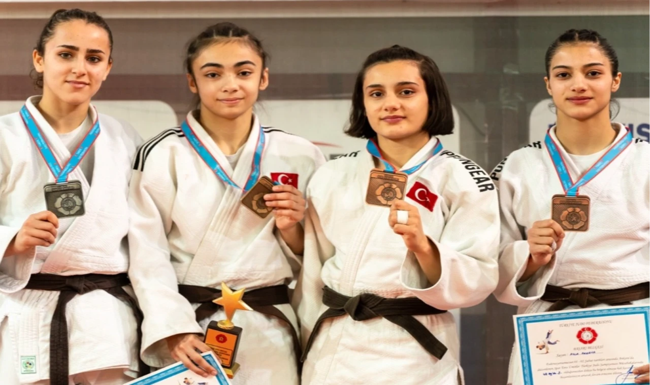 Belediyespor, son derecesini de judoda aldı.