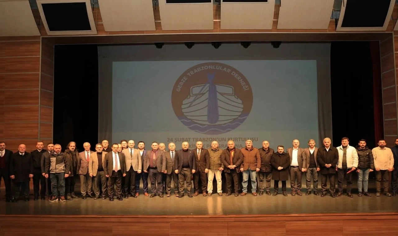 Gebze Trabzonlular Derneği, 24 Şubat Trabzon’un düşman işgalinden kurtuluşunun 107. yılı dolayısıyla anlamlı bir anma programı düzenledi.