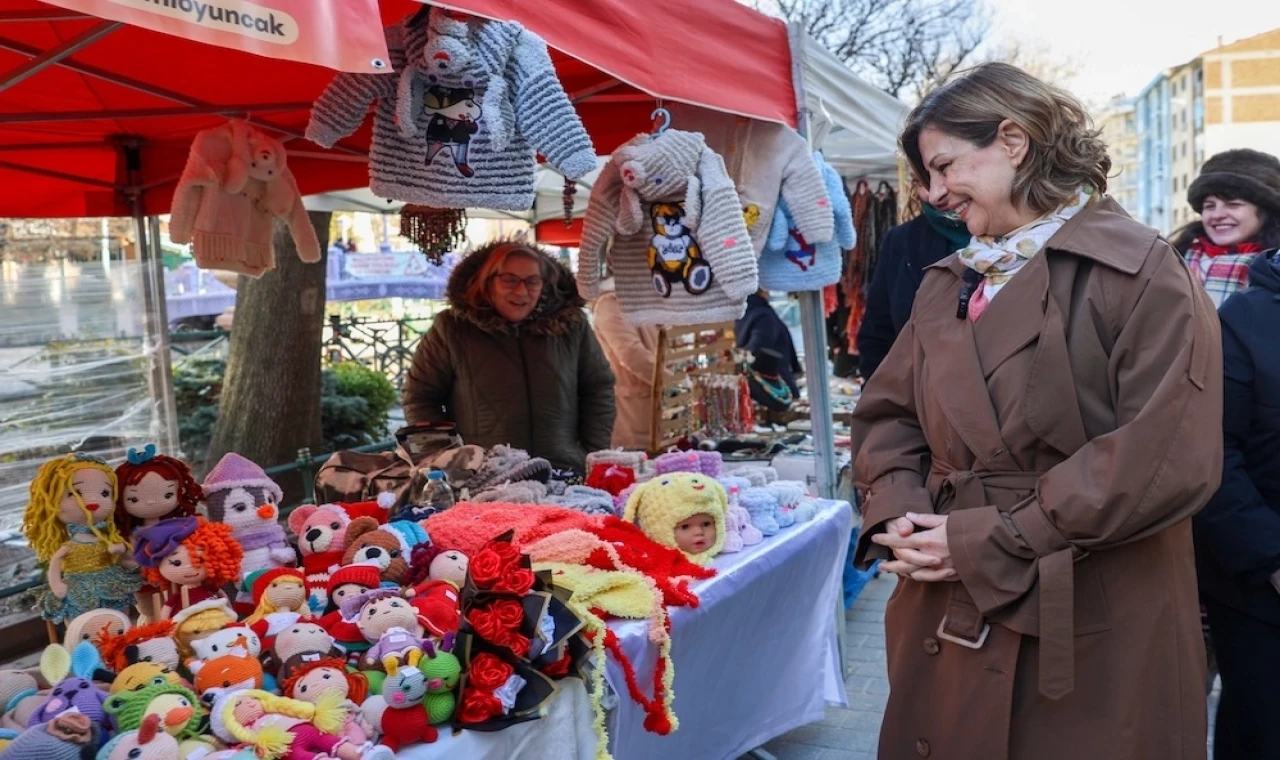Kadınlar ürettikçe biz destekleyeceğiz.