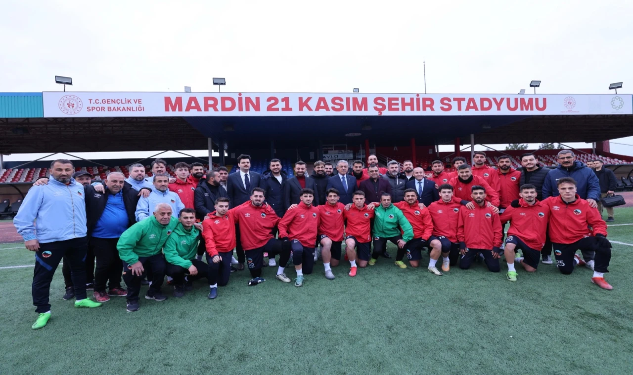 Mardin 1969 Spor’a olan desteklerini sürdürerek kulübe 10 milyon TL ek destek müjdesi verdi.