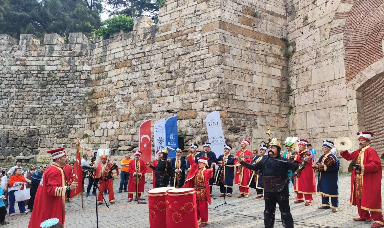Bursa’da Mehter coşkusu