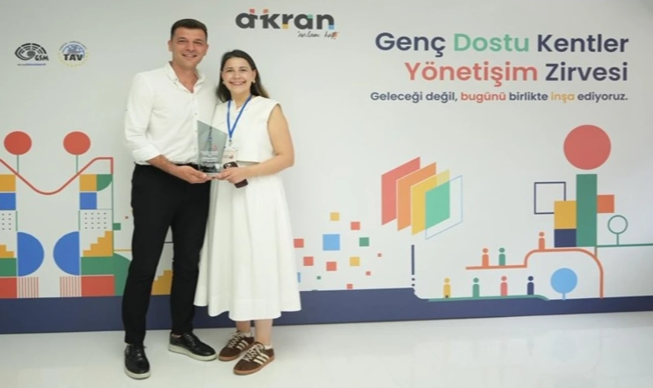 Denizli Büyükşehir Belediyesi’ne genç dostu kent ödülü