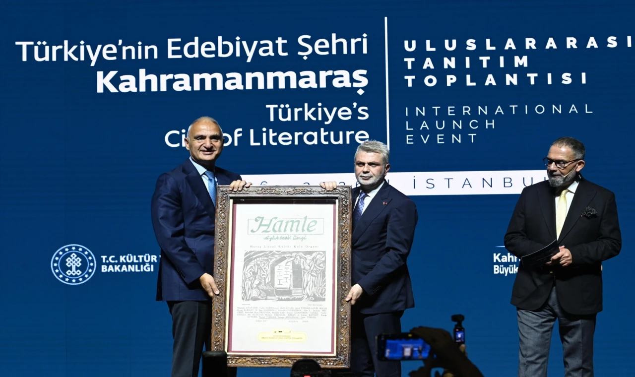 ’Edebiyat Şehri’ unvanlı ilk Türk şehri Kahramanmaraş İstanbul’da tanıtıldı