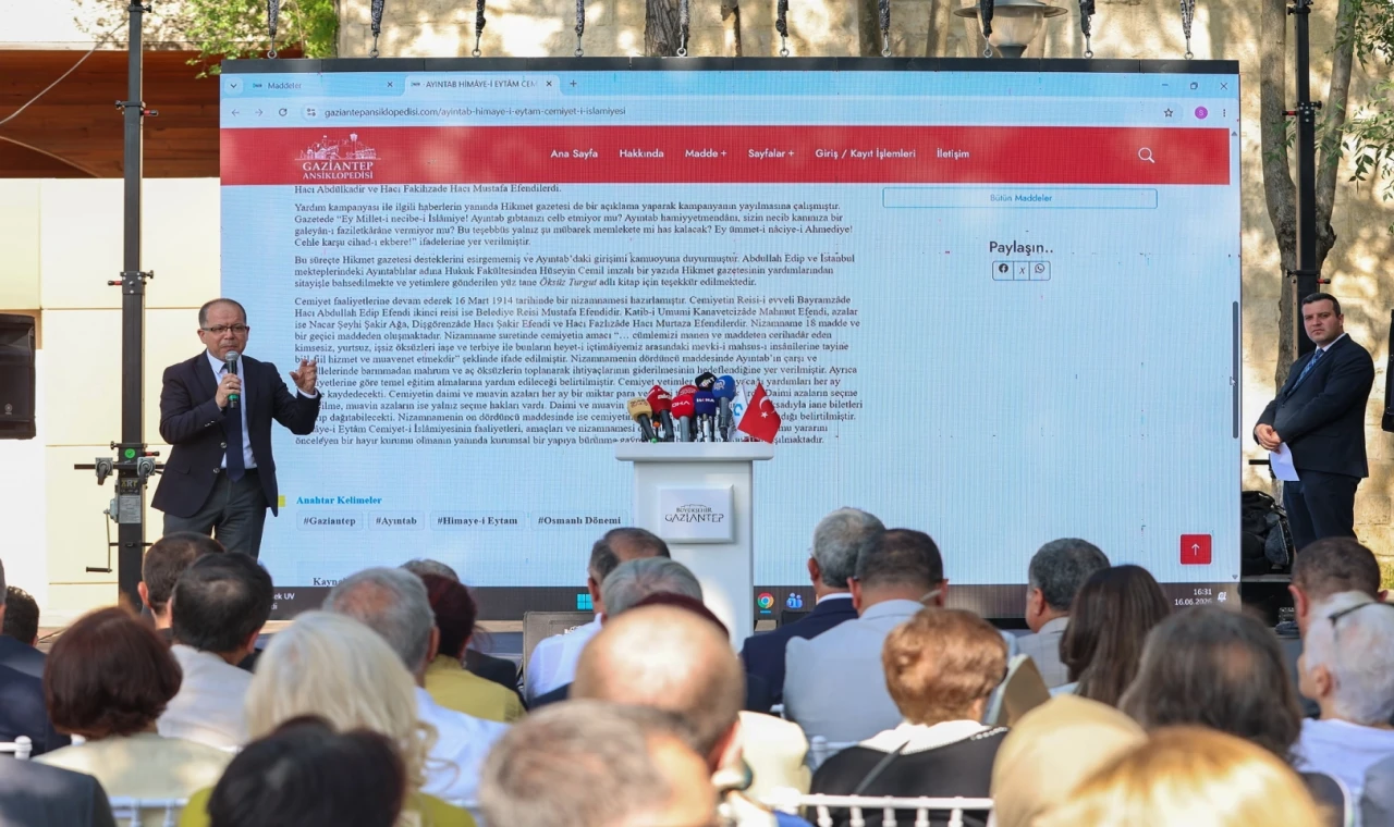 Şehrin hafızası ’Gaziantep Ansiklopedisi’nde toplandı
