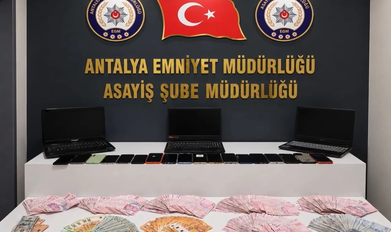 Antalya’da ’son durak’ operasyonu! 14 tutuklama