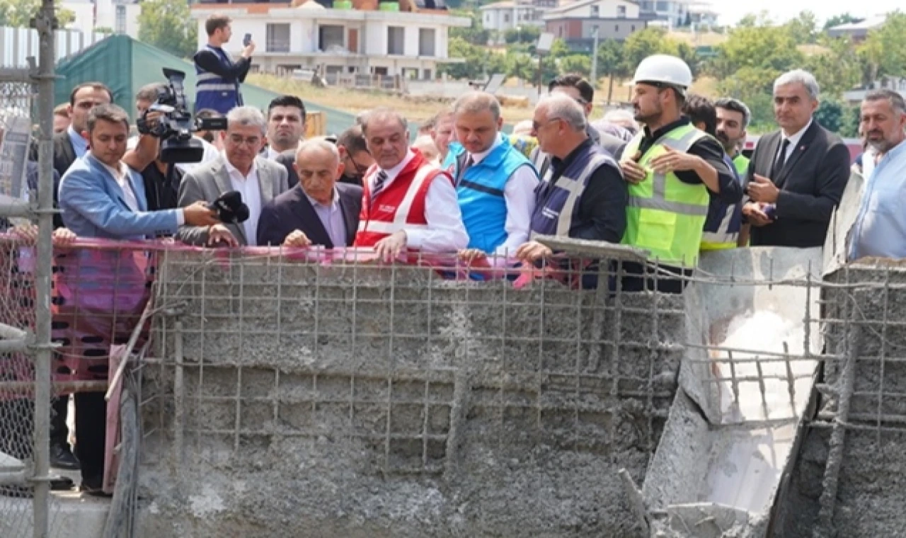 Beylikdüzü’nde Gürpınar Yağmur Suyu Tüneli için temel