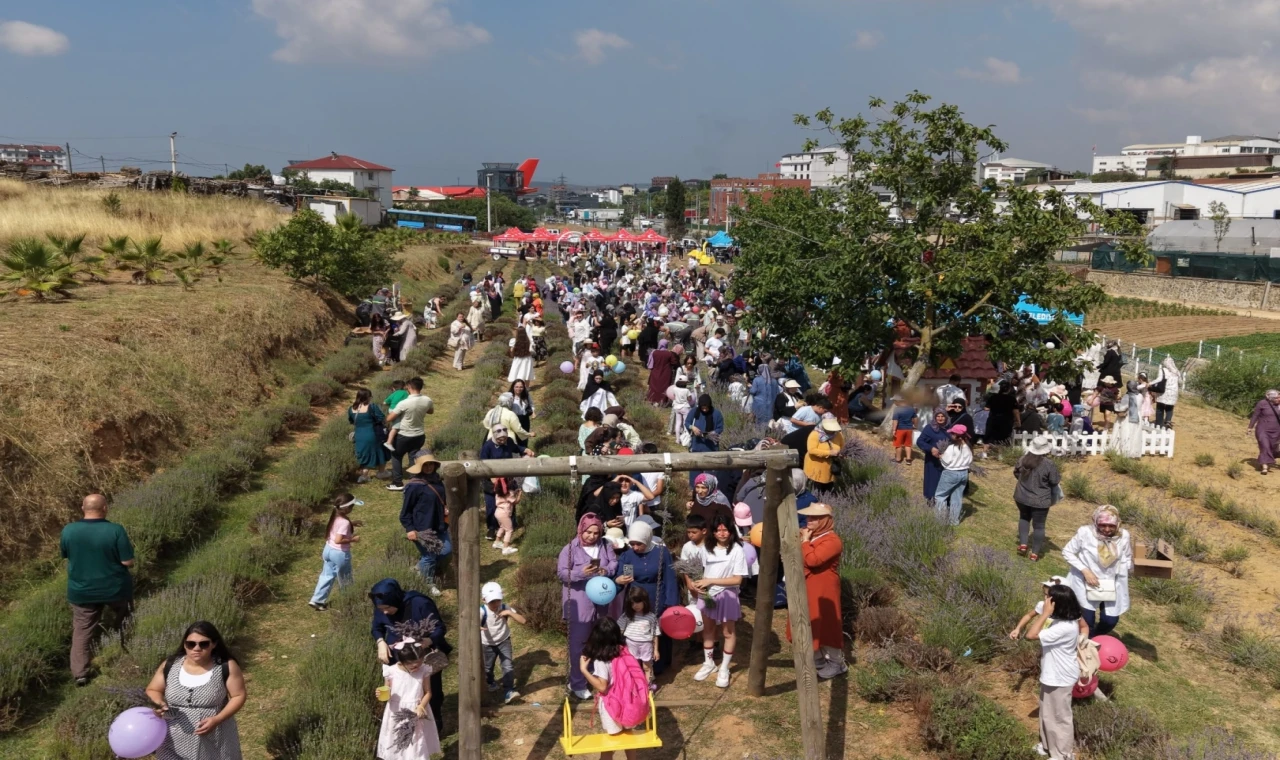 Çayırovalılar Lavanta Hasadı’nda buluştu