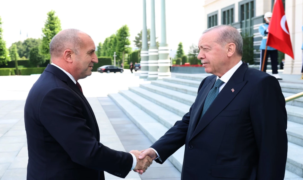 Cumhurbaşkanı Erdoğan, Bulgaristan Başbakanı Radev’i ağırladı