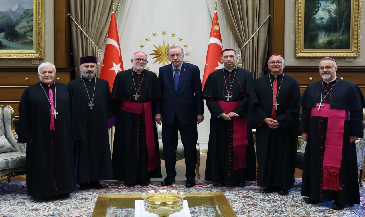 Cumhurbaşkanı Erdoğan, Külliye’de ağırladı