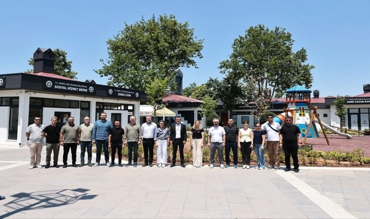 Denizli’de atıl bina sosyal yaşam merkezine dönüştü