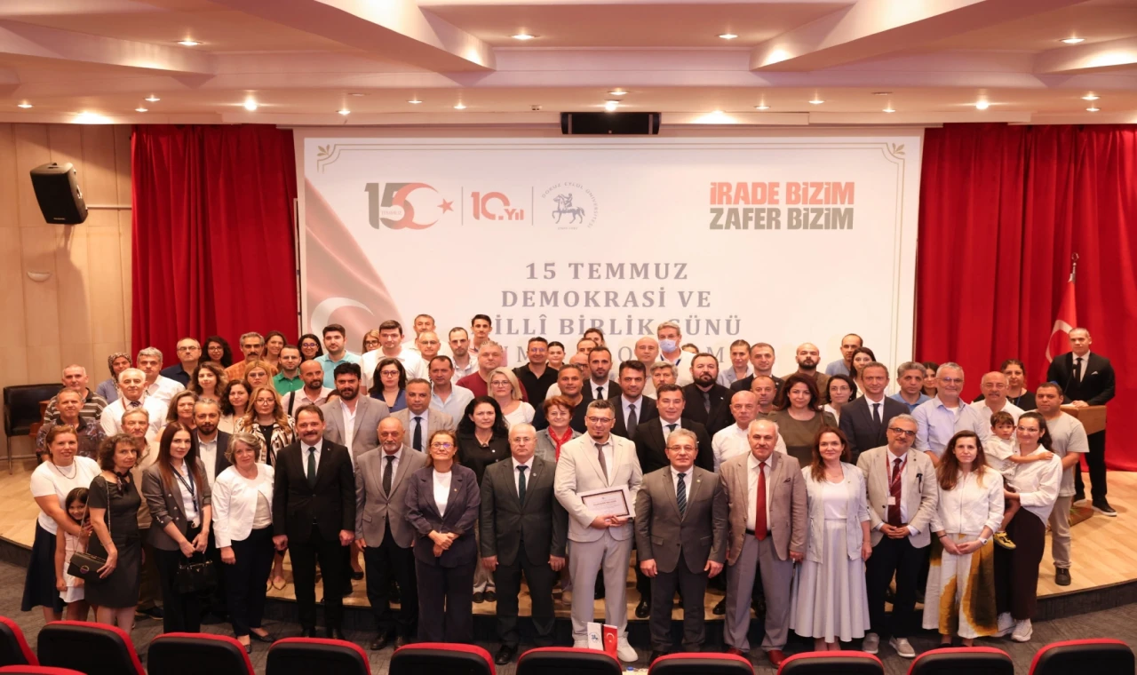 Dokuz Eylül’de 15 Temmuz programı