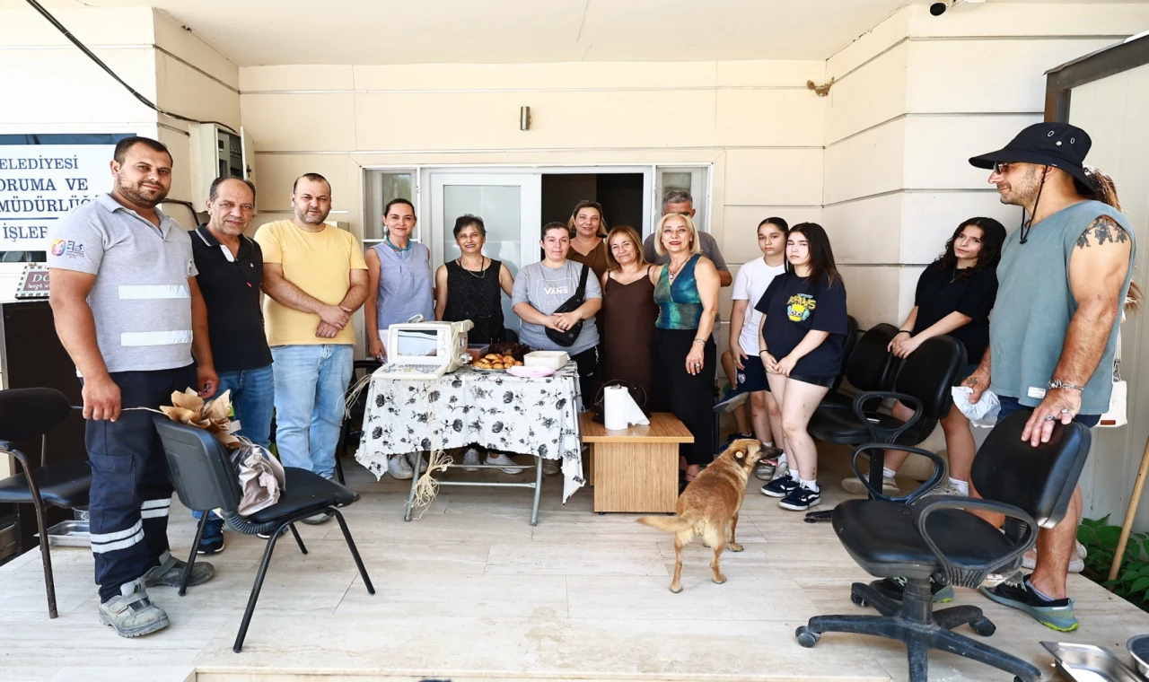 Efesli Kıtmir’den can dostlarına anlamlı destek