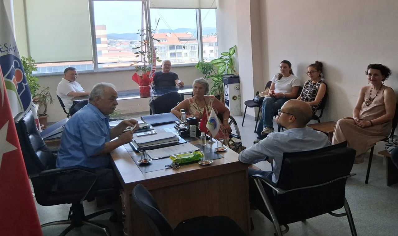 ERÇED yönetiminden Keşan Kent Konseyi’ne ziyaret