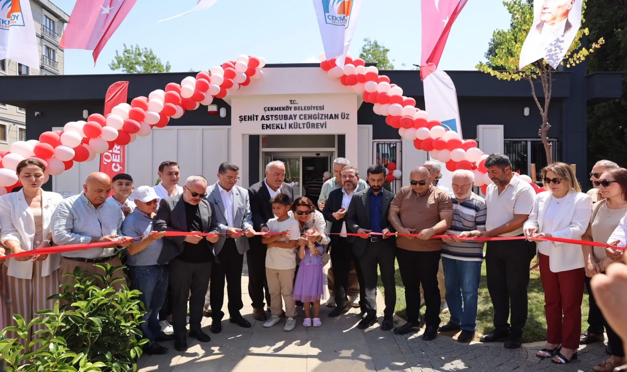 İstanbul Çekmeköy’de 2. Emekli Kültür Evi hizmet veriyor