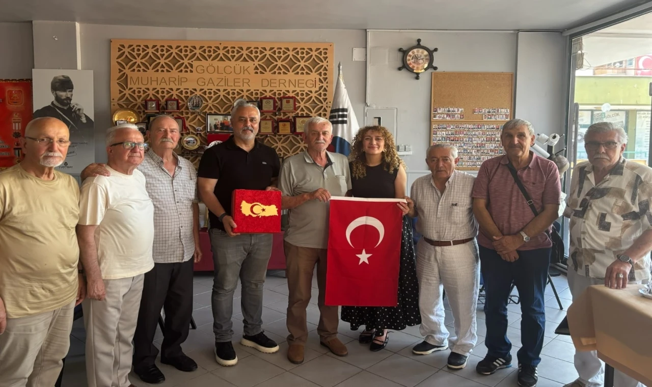 İzmit’te yerel yönetimden Türkiye Muharip Gaziler Derneği’ne ziyaret