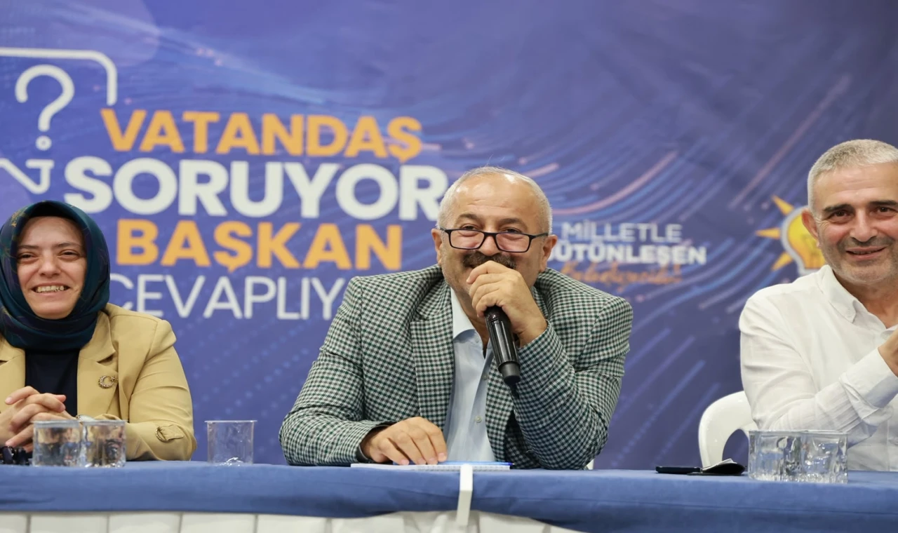 Kocaeli Gebze’de Başkan Büyükgöz, Tatlıkuyu’da vatandaşlarla buluştu