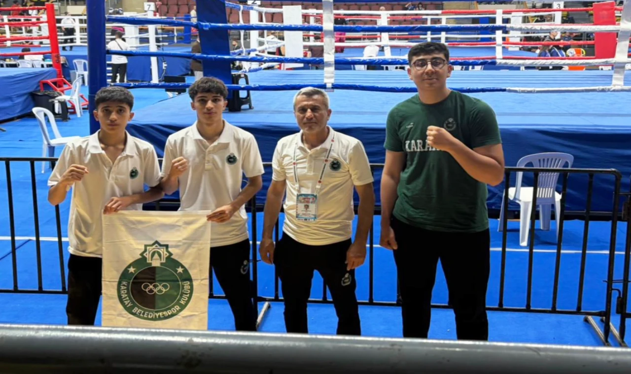 Konya Karatay’da Kick Boks’ta çifte madalya
