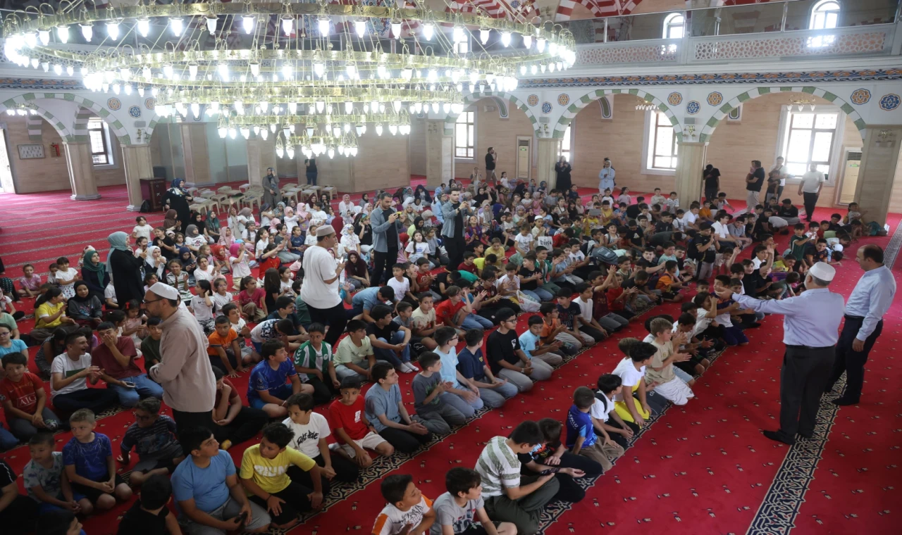 Konya’da öğrencilerin Yaz Kur’an Kursu heyecanı
