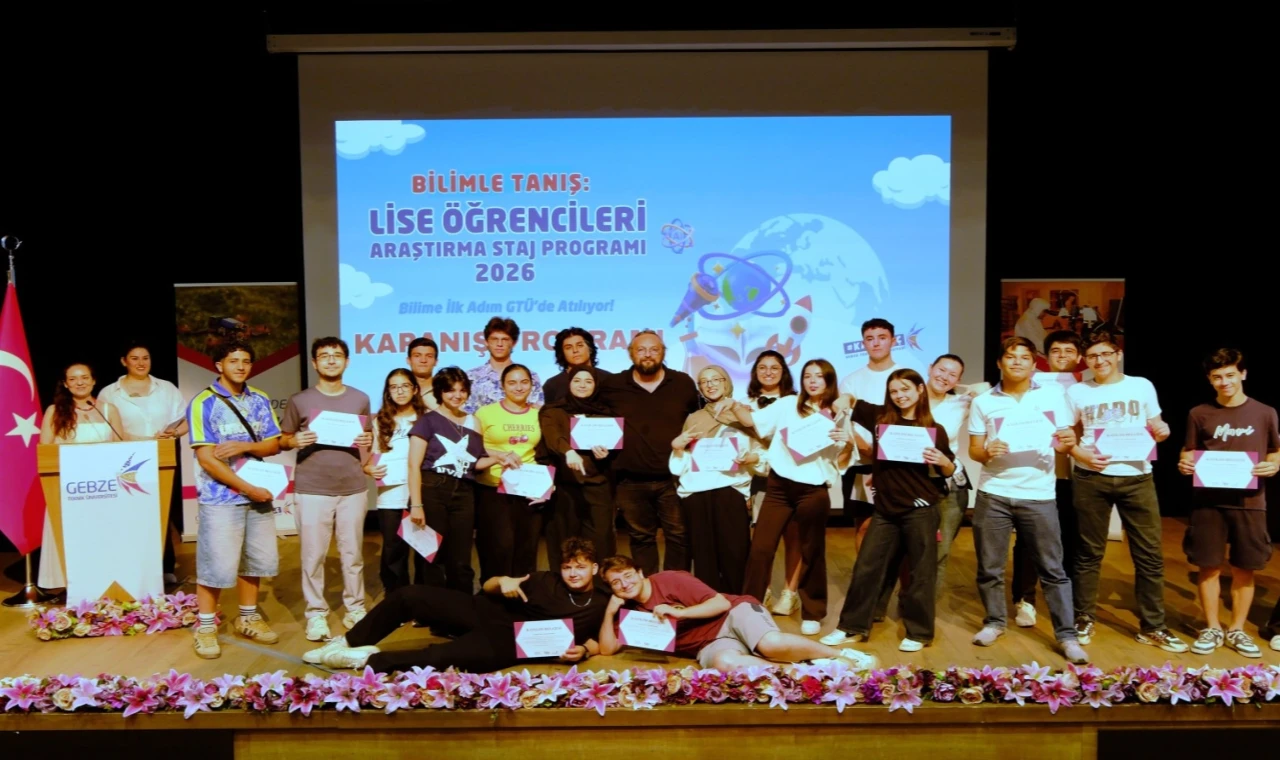 Lise öğrencileri GTÜ’de bilimle tanıştı