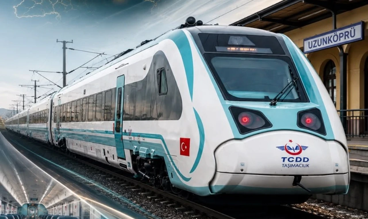 Milli elektrikli tren setleri Uzunköprü-Halkalı hattında ilk sefere 22’sinde çıkıyor