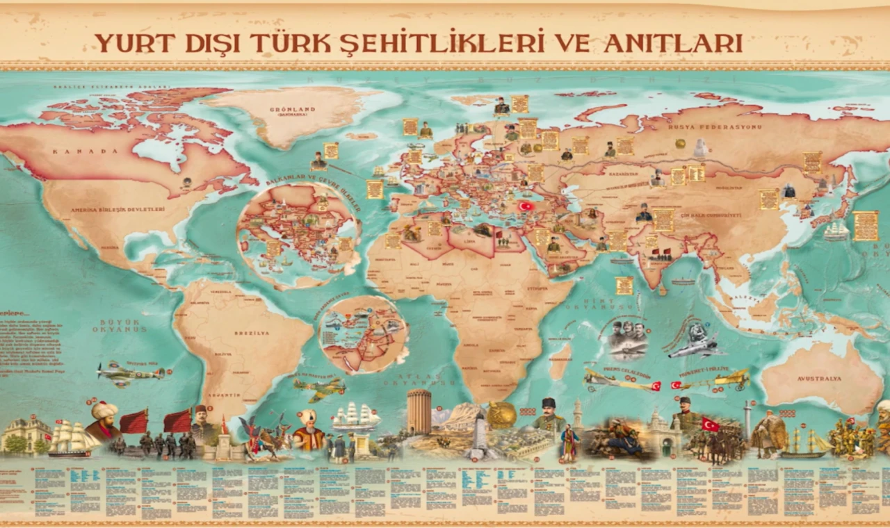 MSB’den dijital şehitlik haritası... 48 ülkedeki 172 şehitlik ve anıt tek platformda