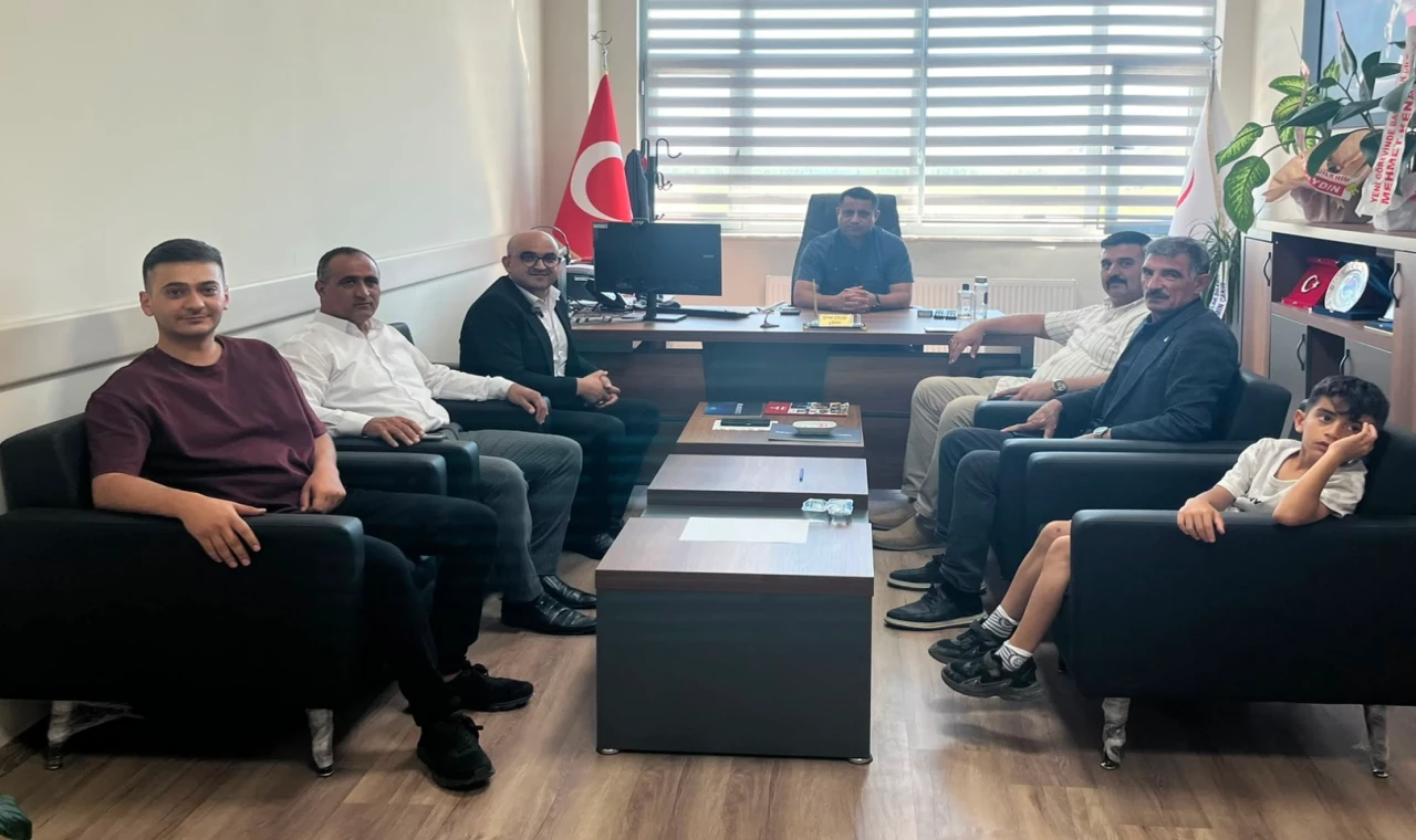 Öz Sağlık-İş Sendikası Ağrı’dan Cenap Işık’a ziyaret