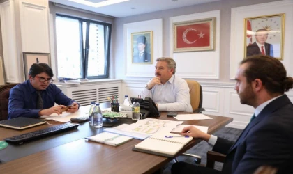 Başkan Palancıoğlu vizyon projelerini hayata geçirmek için kolları sıvadı
