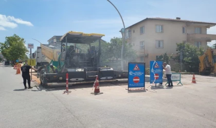 Derince Ertuğrul Gazi Bulvarına üstyapı