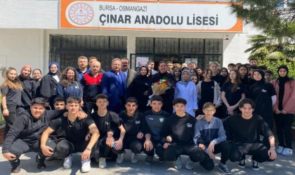 Osmangazili öğrenciler Dünya İklim Günü’nde bilgilendirildi
