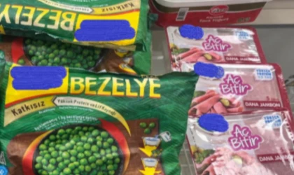 Zincir markette tarihi geçmiş ürünler tespit edildi