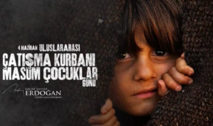 Cumhurbaşkanı Erdoğan’dan ’Masum Çocuklar’ paylaşımı