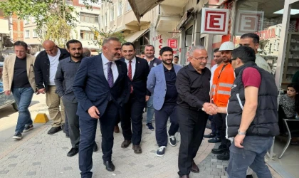 İlçelerde yapılacak yatırımlar yerinde inceleniyor