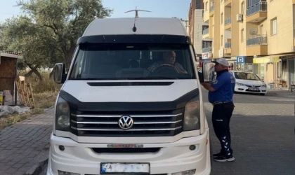 Manisa’da korsan taşımacılığa denetim