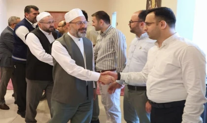 Mekke’de ekip başkanlıklarına Erbaş’tan ziyaret