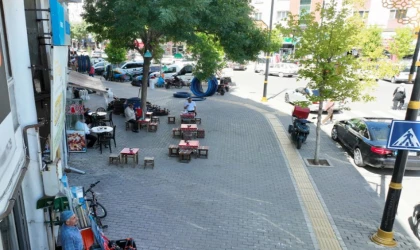 Sivas’ta kaldırım işgaline geçit yok